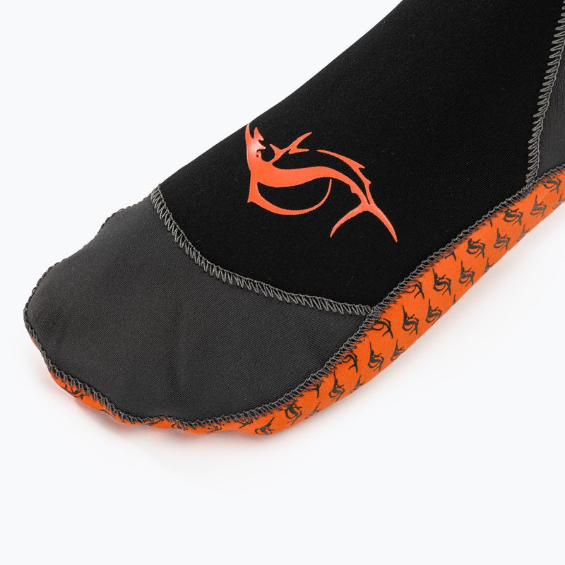 Sailfish Neoprensocken schwarz und orange 3
