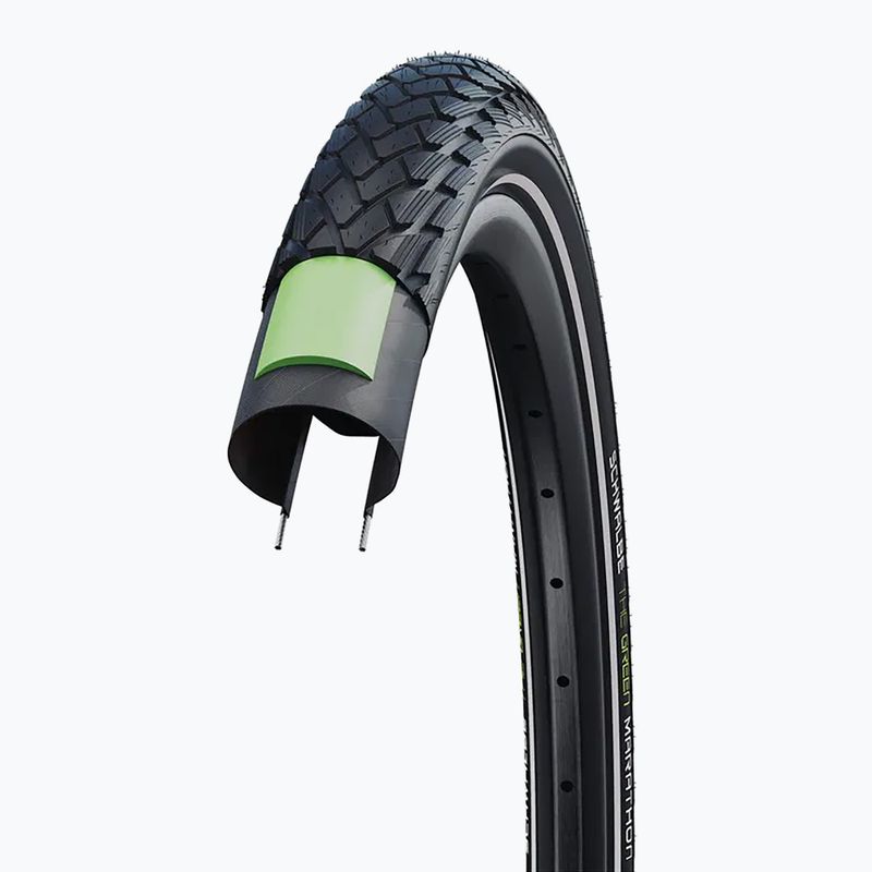 SCHWALBE Green Marathon GreenGuard Addix Eco 28 x 1,75 schwarz Reflex Fahrradreifen