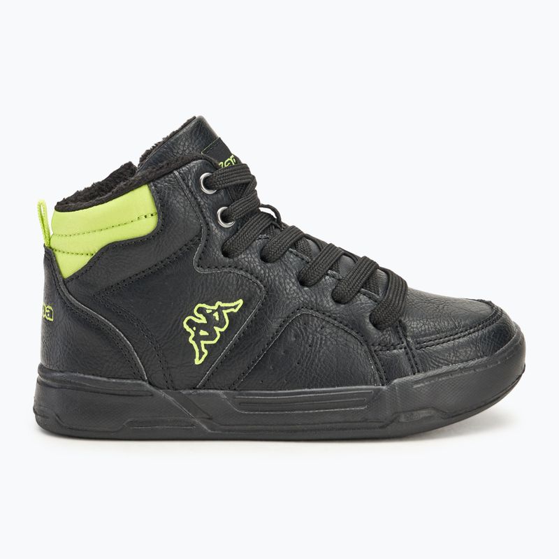 Kinderschuhe Kappa Grafton black/lime 2