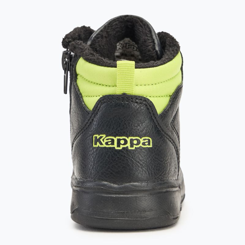 Kinderschuhe Kappa Grafton black/lime 6