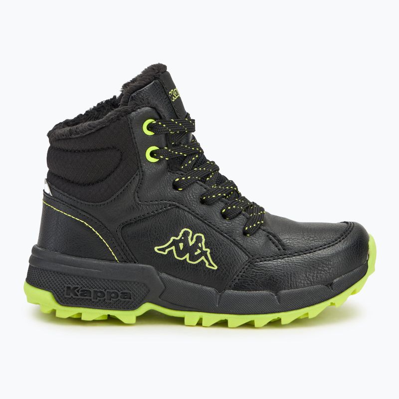 Kinderschuhe Kappa Grane black/lime 2
