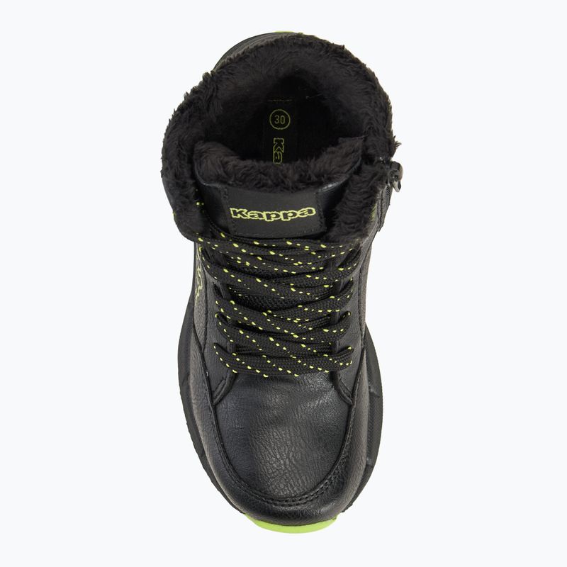 Kinderschuhe Kappa Grane black/lime 5