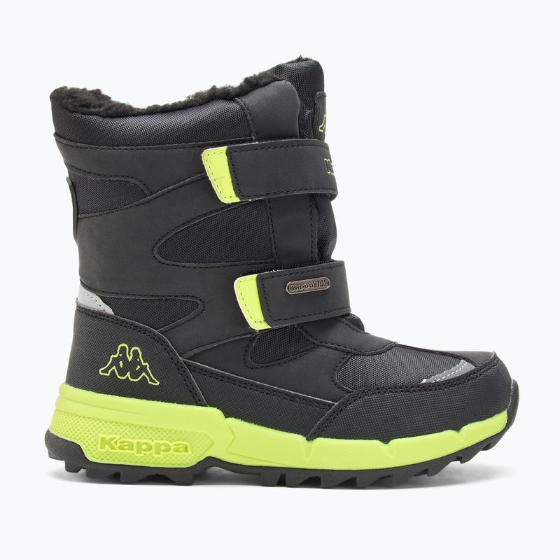 Kappa Cekis Tex schwarz/limone Kinder-Schneestiefel 2