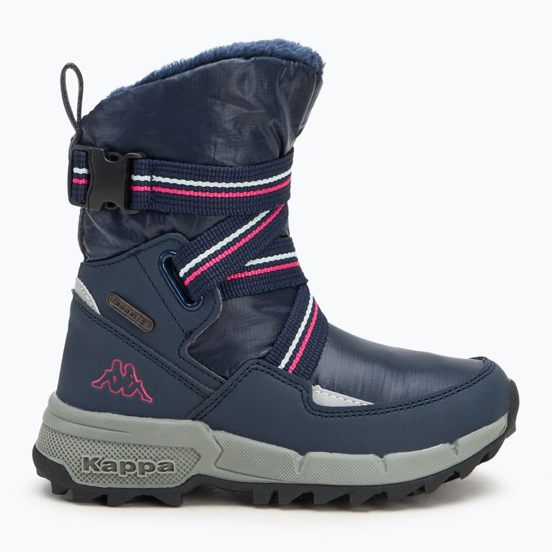 Kappa Fonki Tex Kinder Schneestiefel navy/pink 2