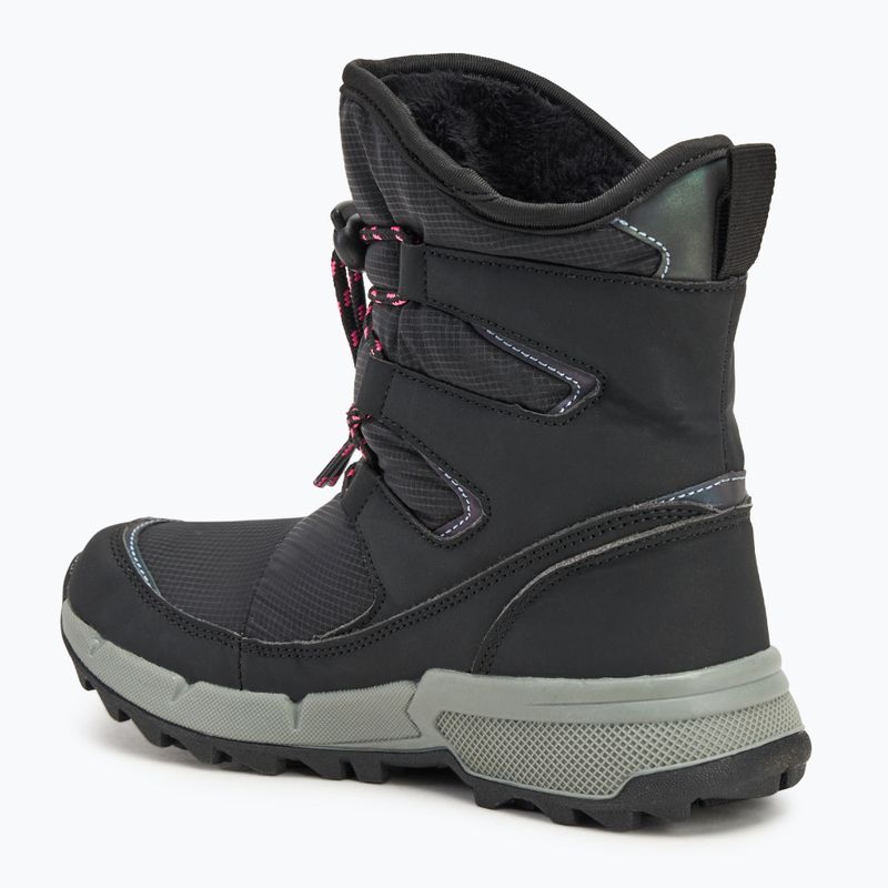 Kappa Youma Tex schwarz/rosa Kinderschneestiefel