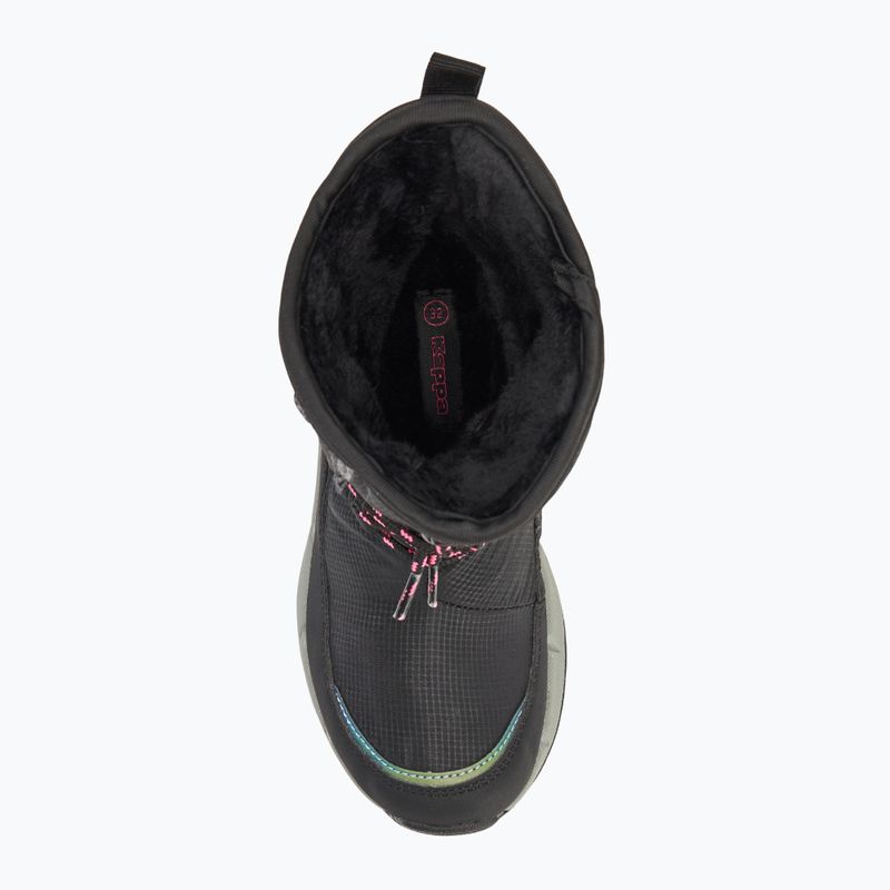 Kappa Youma Tex schwarz/rosa Kinderschneestiefel