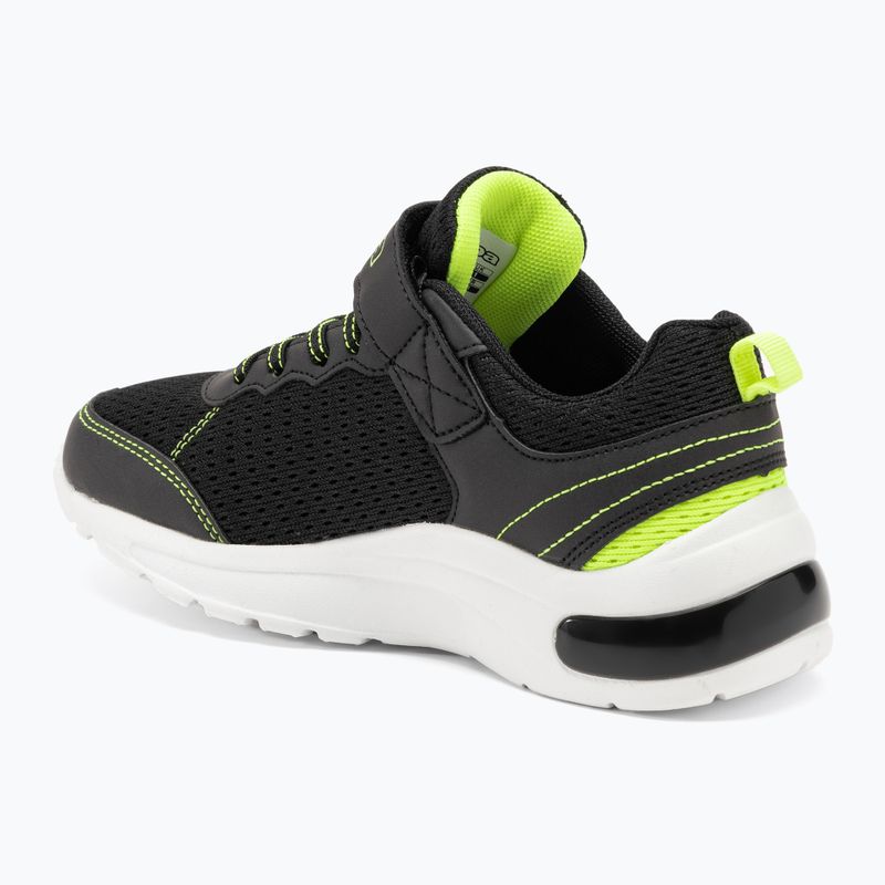 Kappa Larus schwarz/lime Kinderschuhe 4