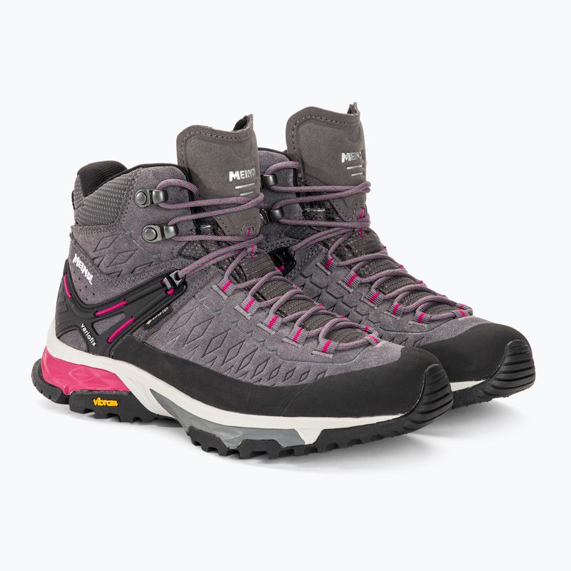 Damen-Trekkingstiefel Meindl Top Trail Lady Mid GTX grau/magenta 4