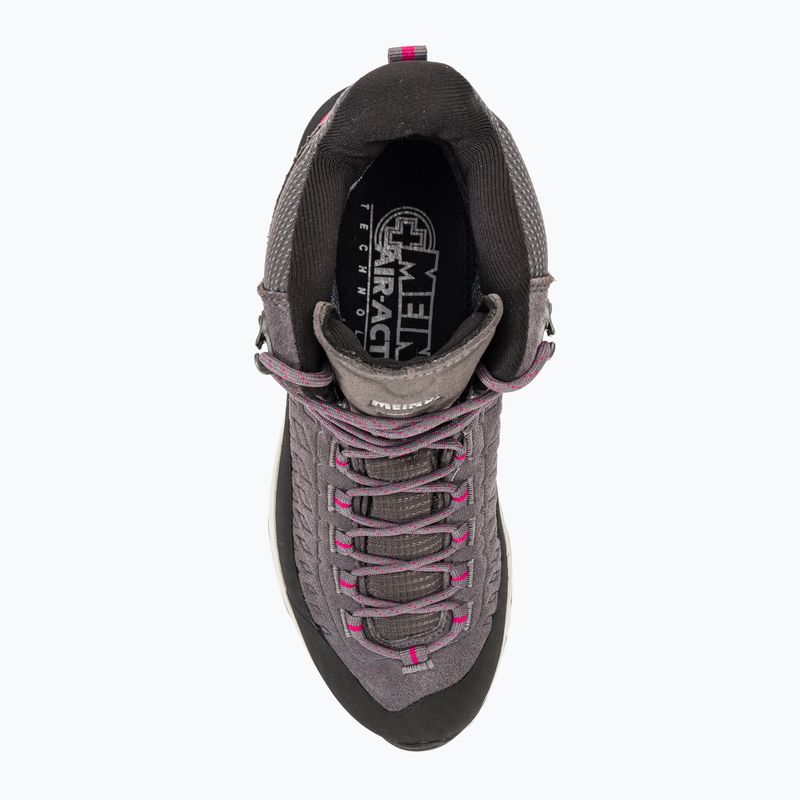 Damen-Trekkingstiefel Meindl Top Trail Lady Mid GTX grau/magenta 6