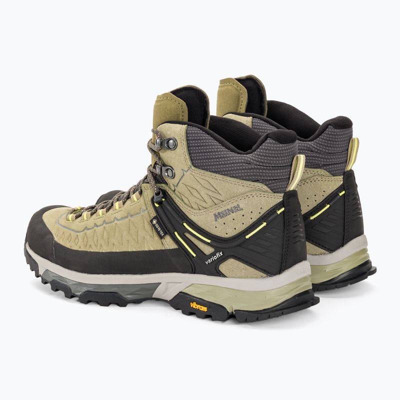 Herren-Trekkingstiefel Meindl Top Trail Mid GTX natur/gelb 3