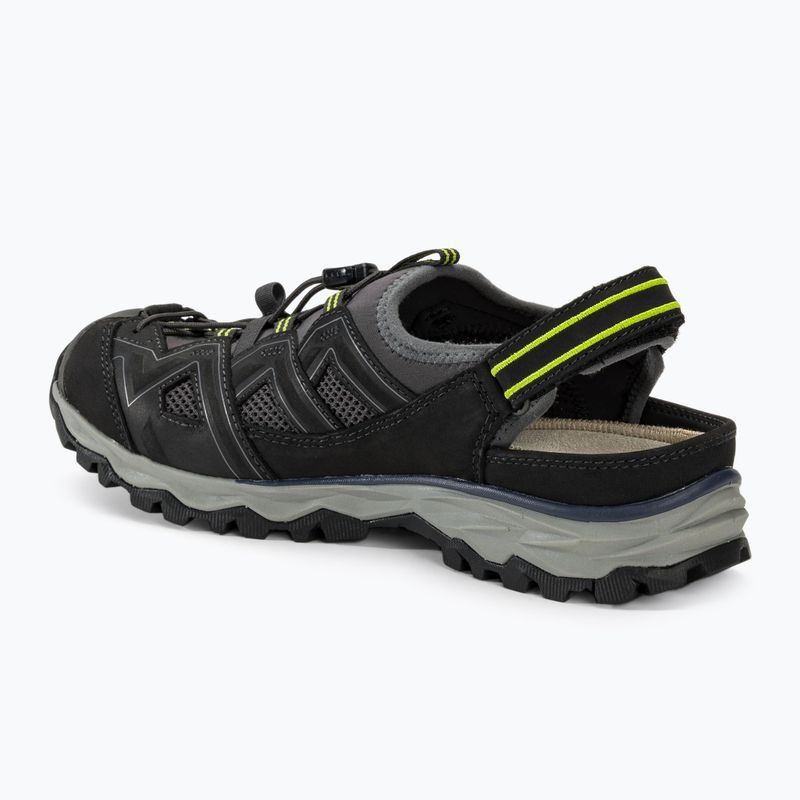 Sandalen Herren Meindl Bari - Comfort fit anthracite/lemon 3