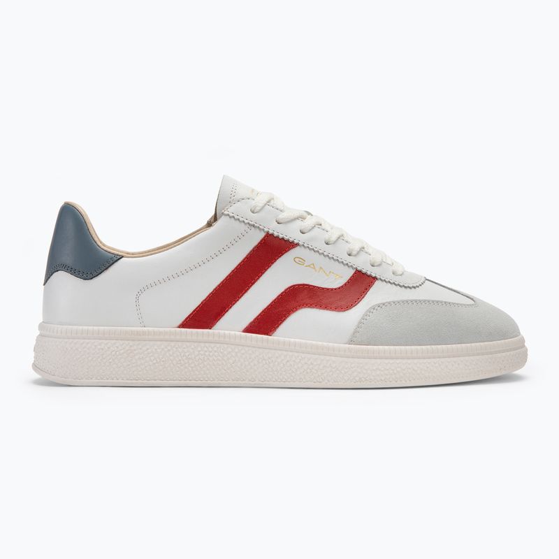 GANT Herrenschuhe Cuzmo weiß/rot 2