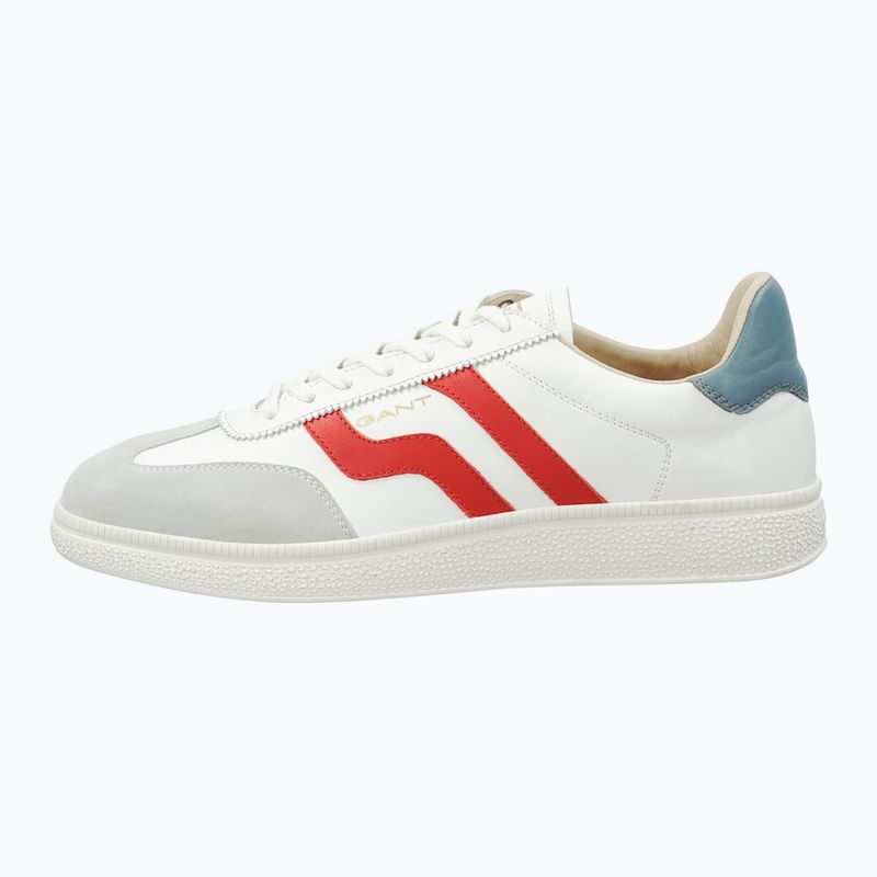 GANT Herrenschuhe Cuzmo weiß/rot 9