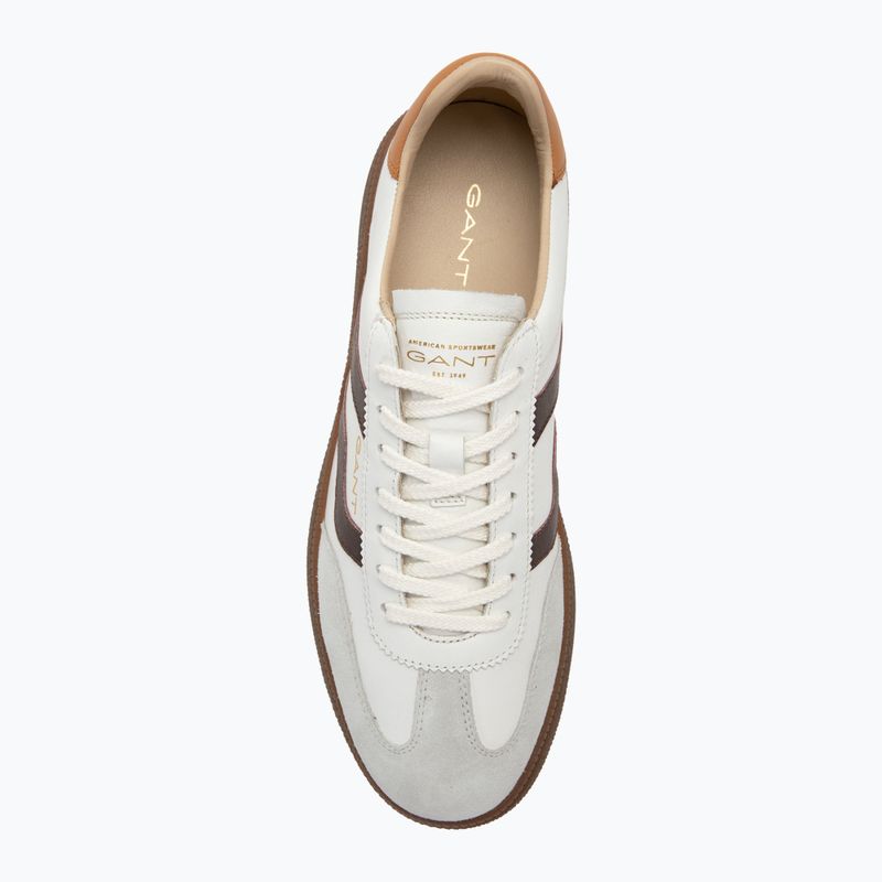 GANT Herrenschuhe Cuzmo weiß/burgunderrot 5