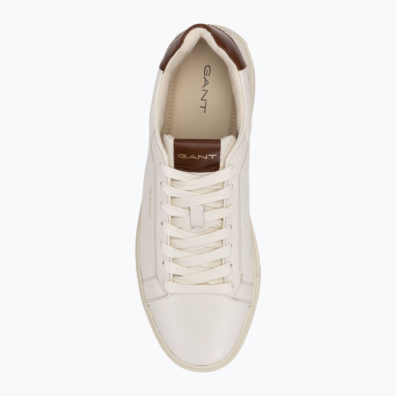 Herren GANT Mc Julien weiß/kognakfarben Schuhe 5