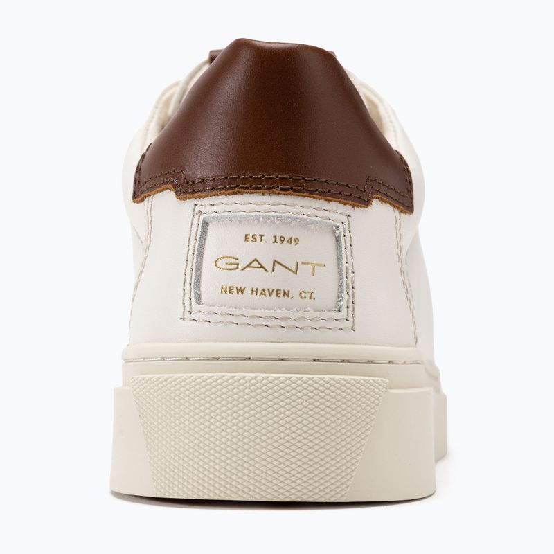 Herren GANT Mc Julien weiß/kognakfarben Schuhe 6