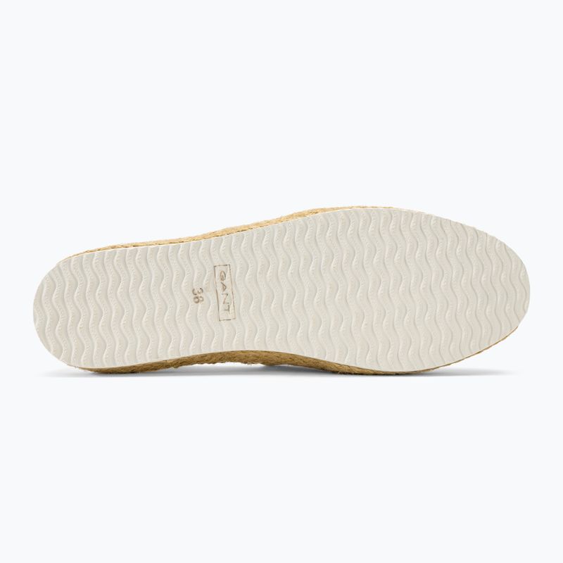 GANT Raffiaville Damen Schuhe aus weiß 5