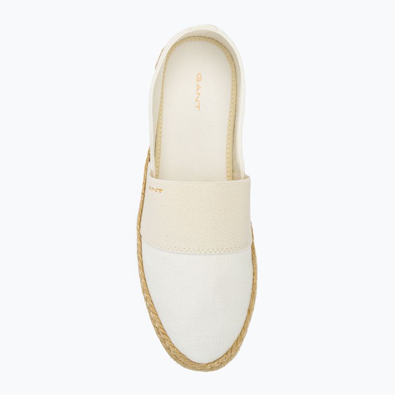 GANT Raffiaville Damen Schuhe aus weiß 6
