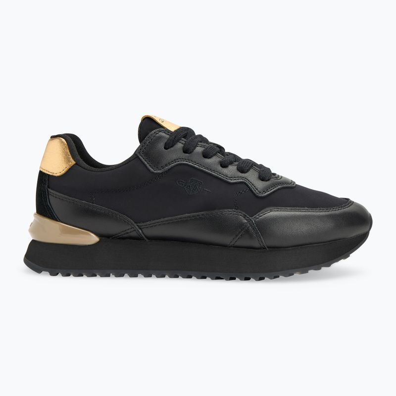 Damen Schuhe GANT Bevinda schwarz/gold 2