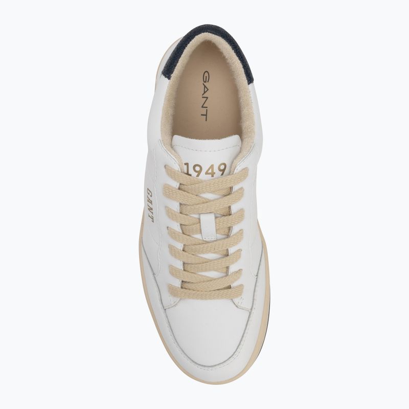 Herrenschuhe GANT Prepus white/dark blue 4