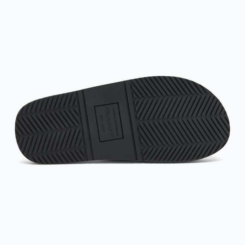 Herren GANT Brodale Flip Flops schwarz 4