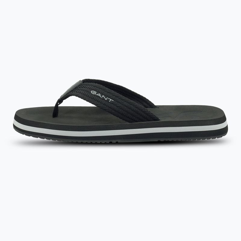 Herren GANT Brodale Flip Flops schwarz
