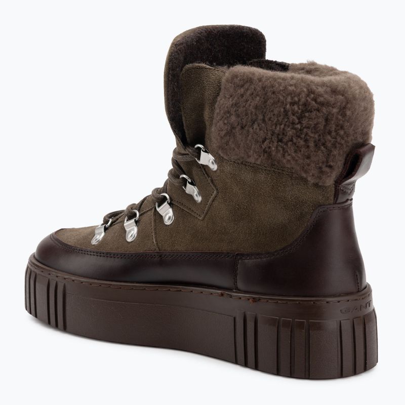 Damenschuhe GANT Snowmont warm olive green 3