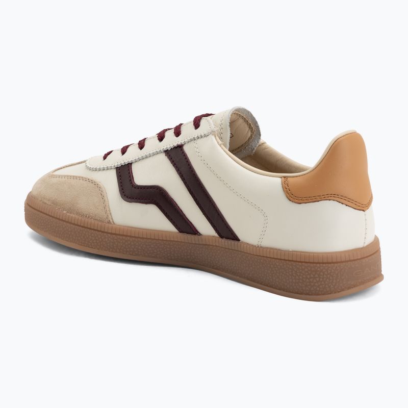 Damenschuhe GANT Cuzima off white/plum red 3