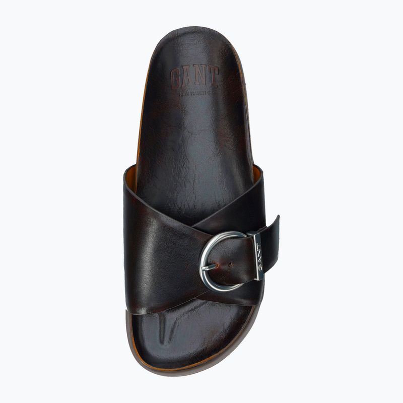 Damen-Pantoletten GANT Mardale dark brown 5