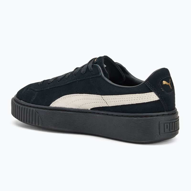 Puma Suede Platform Damen Schuhe schwarz/puma weiß 3