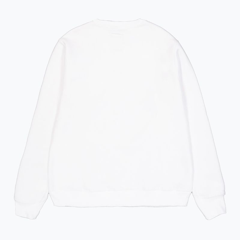 Herren Alpha Industries Basic weißes Sweatshirt 8