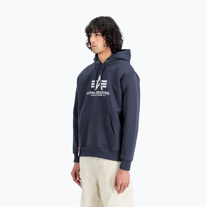 Herren Alpha Industries Basic navy Sweatshirt