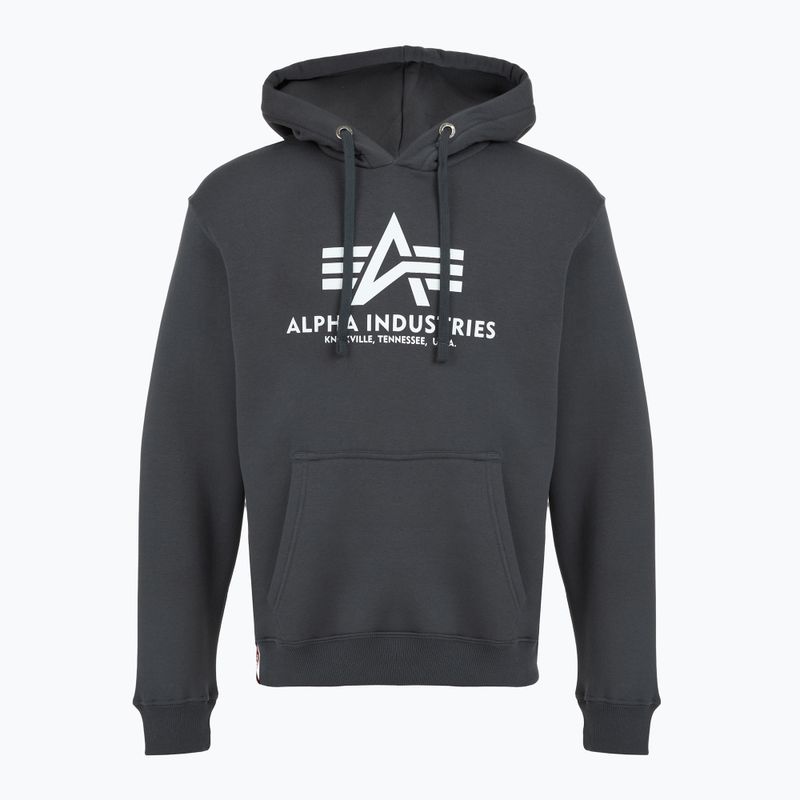 Herren Alpha Industries Basic navy Sweatshirt 5