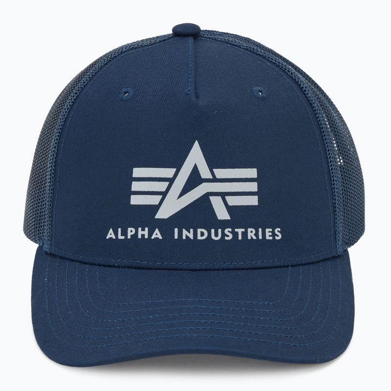 Herren Alpha Industries Basic Trucker Baseballmütze rep.blau 2