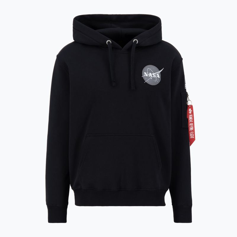 Alpha Industries Herren Sweatshirt Space Shuttle schwarz