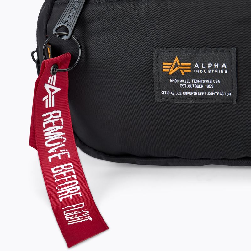 Alpha Industries Nierentasche Crew Taille schwarz 4