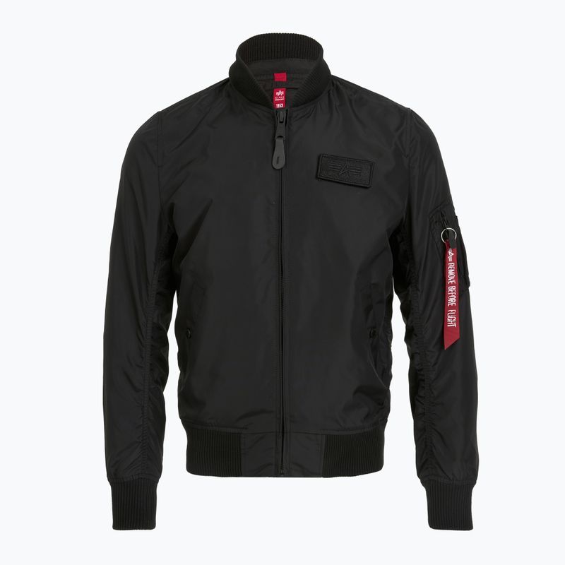 Alpha Industries Herrenjacke MA-1 TT Two Tone Hood schwarz/schwarz 10