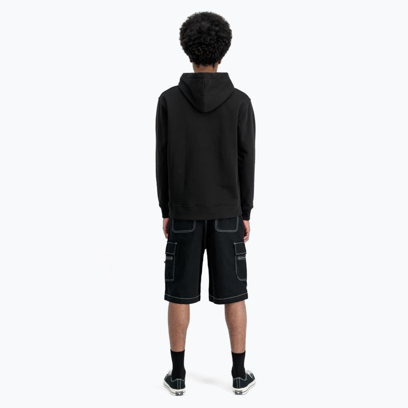 Herren Alpha Industries Basic Small Logo Hoodie schwarz 3