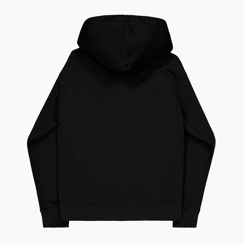 Herren Alpha Industries Basic Small Logo Hoodie schwarz 8