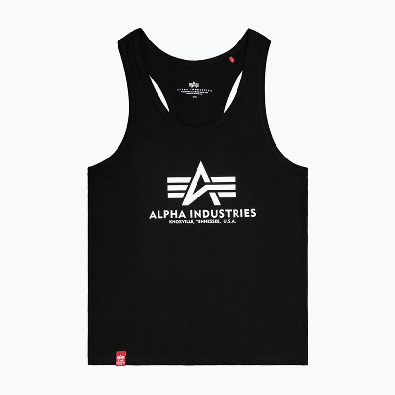 Herren Alpha Industries Basic Tank Body Building t-shirt schwarz 6