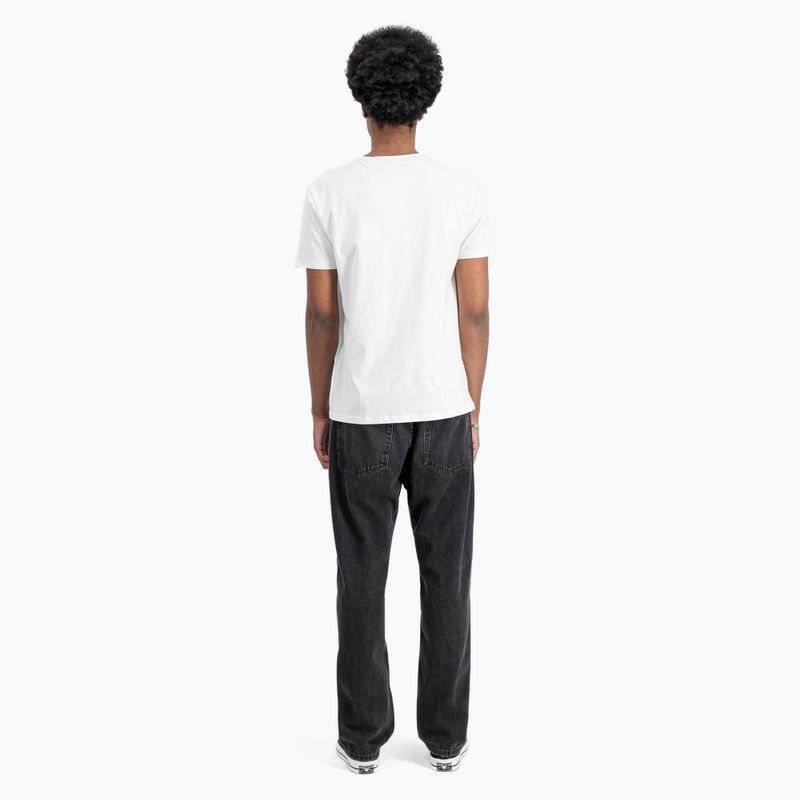 Alpha Industries Herren Basic Mid Logo T-shirt weiß 3