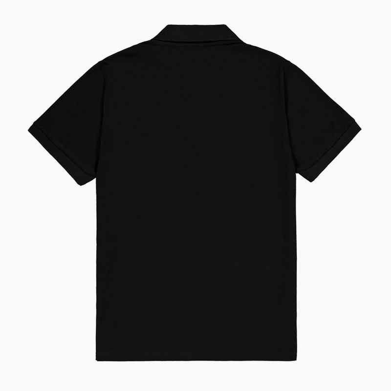 Herren Alpha Industries Basic Polo Small Logo T-Shirt schwarz 7