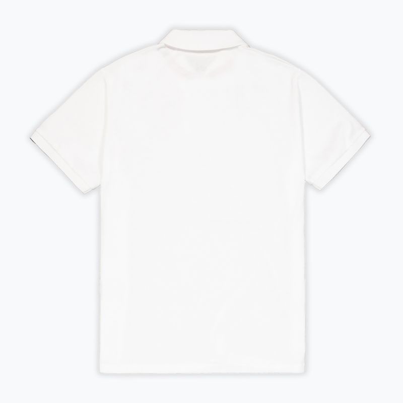 Herren Alpha Industries Basic Polo Kleines Logo T-shirt weiß 7