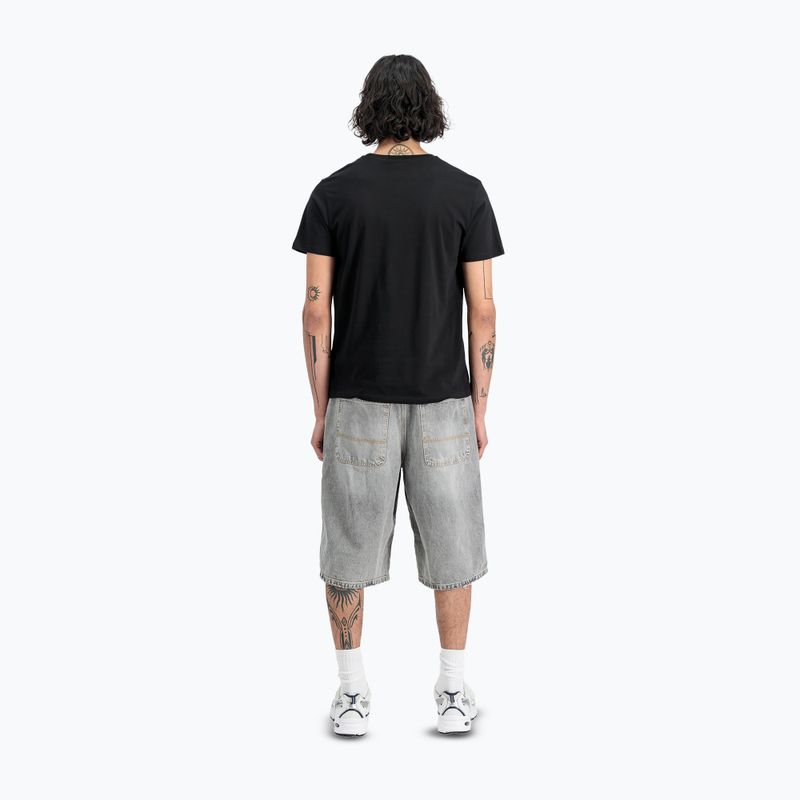 Alpha Industries Herren Basic T Shirts (2 Stück) schwarz 3