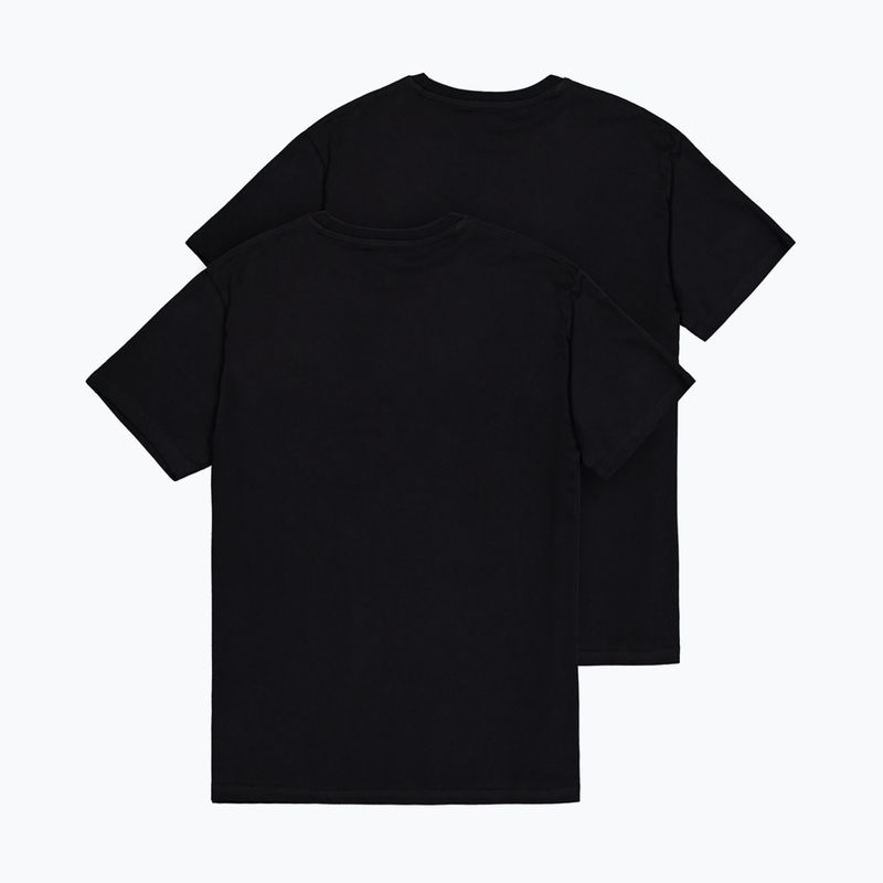 Alpha Industries Herren Basic T Shirts (2 Stück) schwarz 8