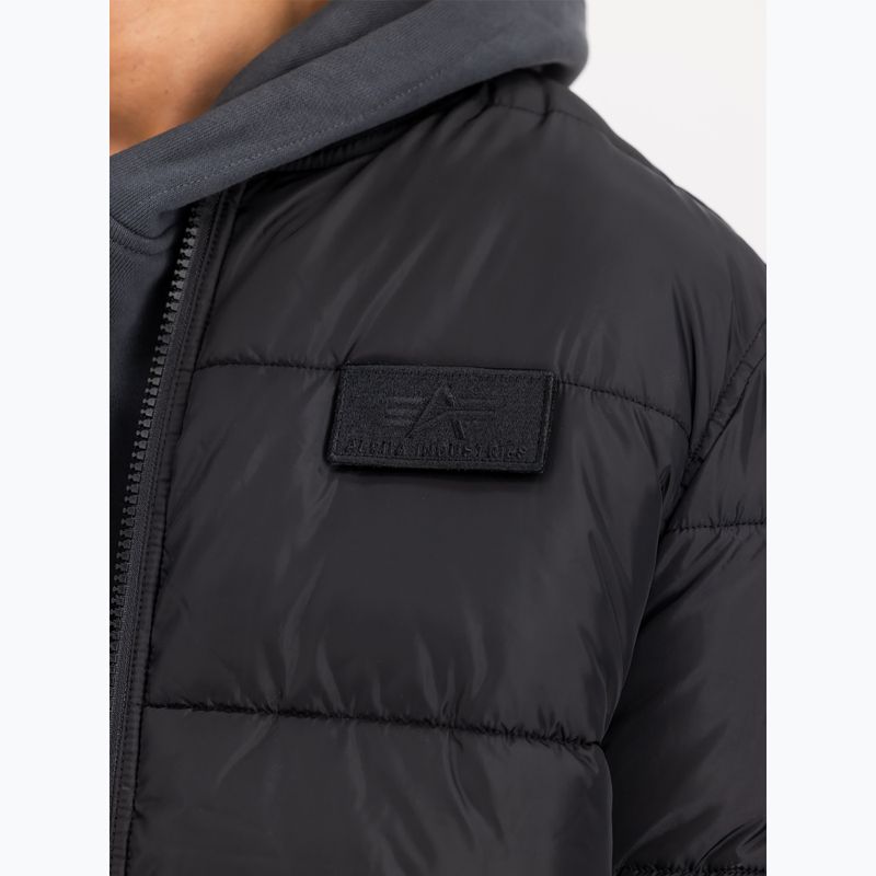 Herren Alpha Industries MA-1 Puffer Bomberjacke schwarz 4