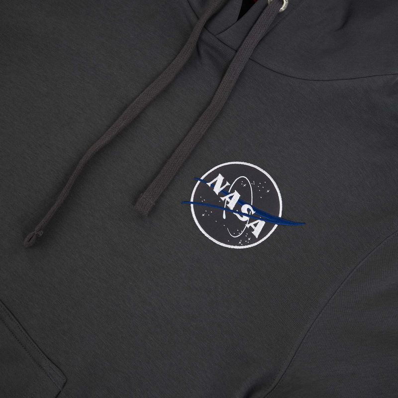 Alpha Industries NASA Orbit vintage grau Herren Sweatshirt 3