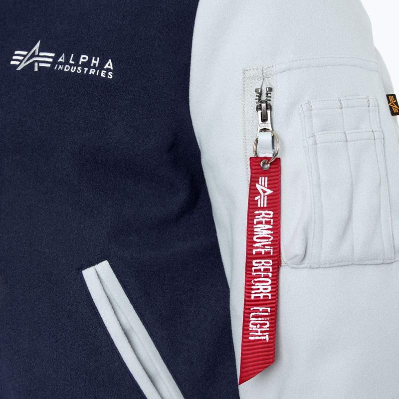 Alpha Industries Herren Varsity Air Force ultra navy Jacke 4