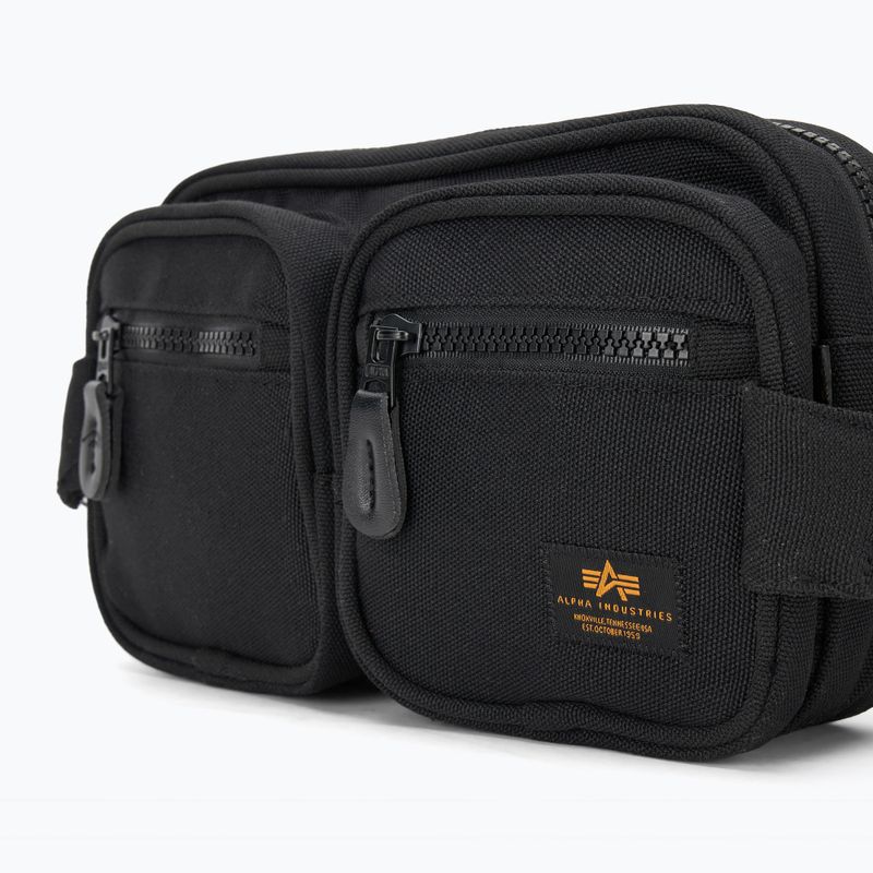 Alpha Industries Label 1,5 l schwarzer Nierenbeutel 4