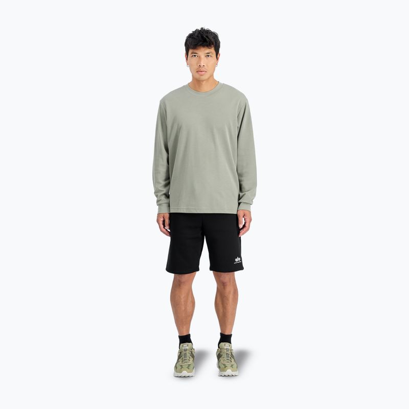 Herren Alpha Industries Basic Small Logo II Shorts schwarz 2